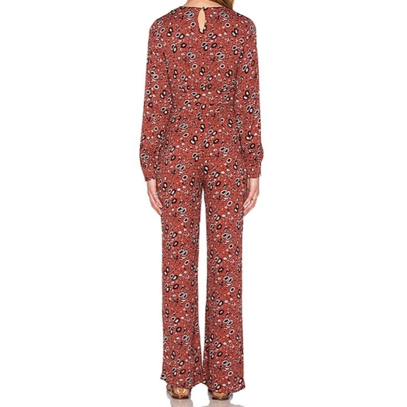 FREE PEOPLE Some Like It Hot Floral Jumpsuit 4 - Picture 3 of 8